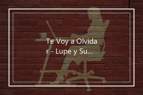 Te Voy a Olvidar - Lupe y Sus Mariachis-歌词_2