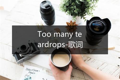 Too many teardrops-歌词