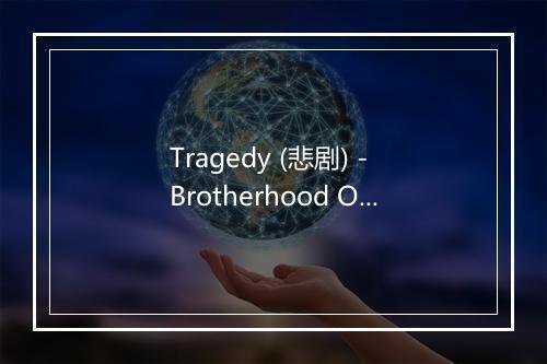 Tragedy (悲剧) - Brotherhood Of Man-歌词