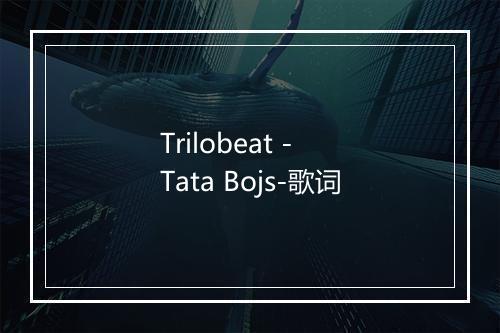 Trilobeat - Tata Bojs-歌词