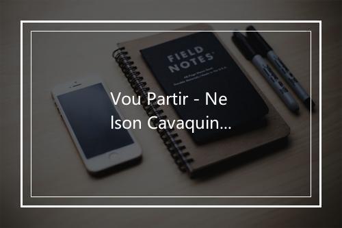 Vou Partir - Nelson Cavaquinho-歌词