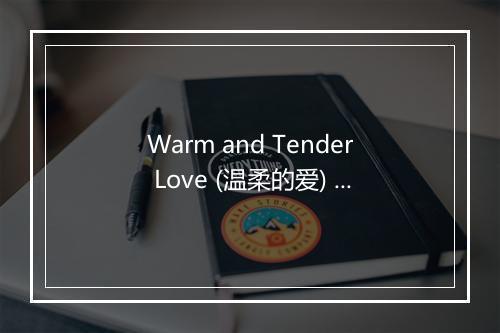 Warm and Tender Love (温柔的爱) - Percy Sledge (普西·斯乐巨)-歌词