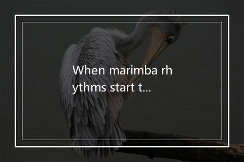 When marimba rhythms start to play-歌词_1