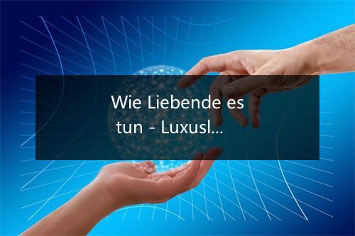 Wie Liebende es tun - Luxuslarm-歌词