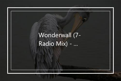 Wonderwall (7- Radio Mix) - Jackie 'O'-歌词