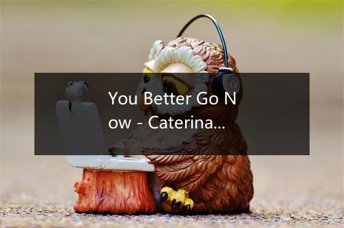 You Better Go Now - Caterina Valente-歌词