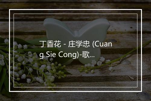 丁香花 - 庄学忠 (Cuang Sie Cong)-歌词