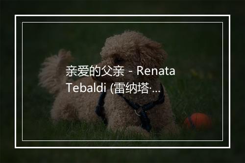 亲爱的父亲 - Renata Tebaldi (雷纳塔·泰巴尔迪)-歌词