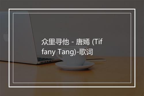 众里寻他 - 唐嫣 (Tiffany Tang)-歌词