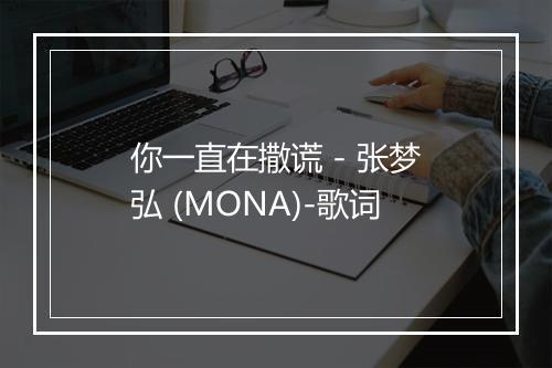 你一直在撒谎 - 张梦弘 (MONA)-歌词