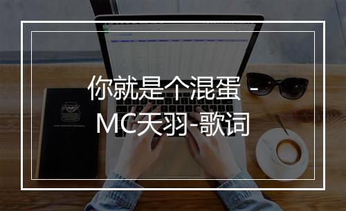 你就是个混蛋 - MC天羽-歌词