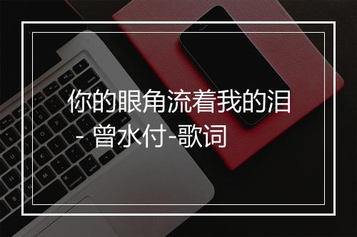 你的眼角流着我的泪 - 曾水付-歌词