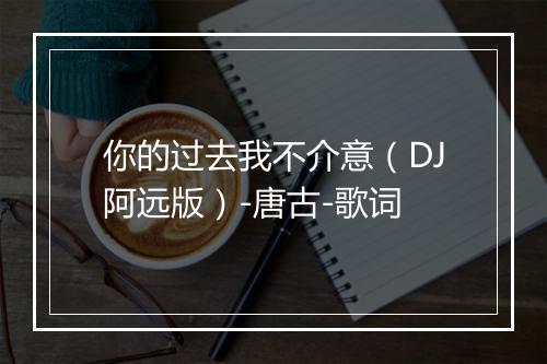 你的过去我不介意（DJ阿远版）-唐古-歌词