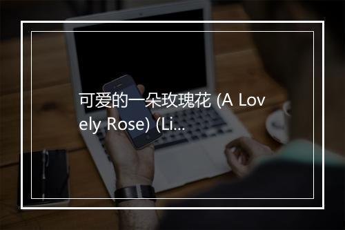 可爱的一朵玫瑰花 (A Lovely Rose) (Live) - 唐宝-歌词