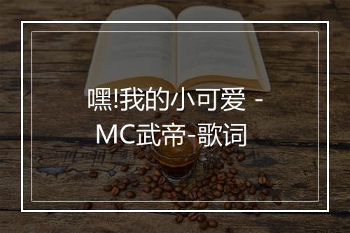 嘿!我的小可爱 - MC武帝-歌词