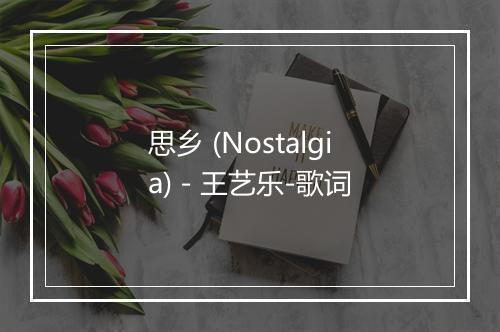 思乡 (Nostalgia) - 王艺乐-歌词