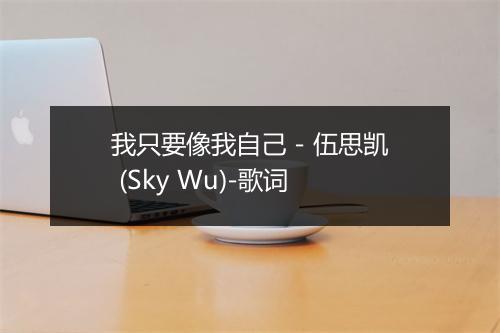 我只要像我自己 - 伍思凯 (Sky Wu)-歌词