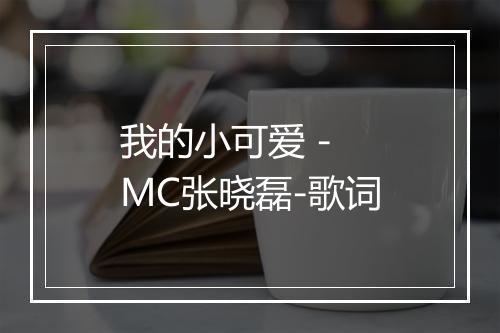 我的小可爱 - MC张晓磊-歌词