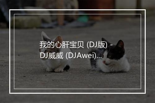 我的心肝宝贝 (DJ版) - DJ威威 (DJAwei)-歌词