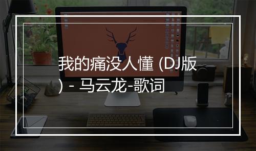 我的痛没人懂 (DJ版) - 马云龙-歌词