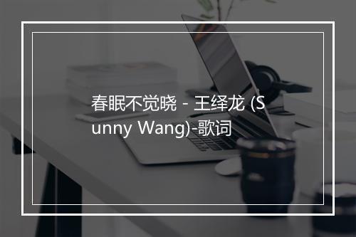 春眠不觉晓 - 王绎龙 (Sunny Wang)-歌词