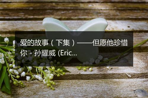 爱的故事（下集）——但愿他珍惜你 - 孙耀威 (Eric Suen Yiu Wai)-歌词