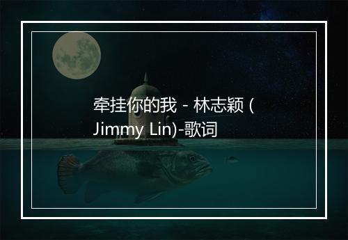 牵挂你的我 - 林志颖 (Jimmy Lin)-歌词