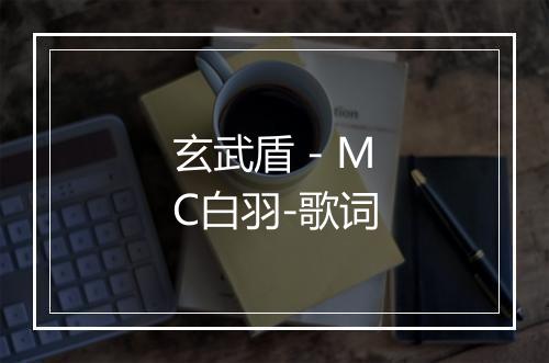 玄武盾 - MC白羽-歌词