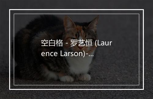 空白格 - 罗艺恒 (Laurence Larson)-歌词