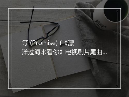 等 (Promise) (《漂洋过海来看你》电视剧片尾曲) - 严艺丹-歌词