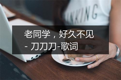 老同学，好久不见 - 刀刀刀-歌词