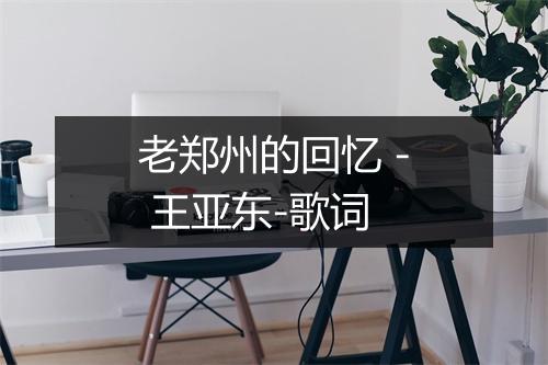 老郑州的回忆 - 王亚东-歌词