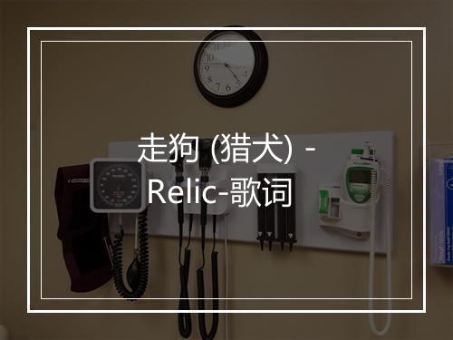 走狗 (猎犬) - Relic-歌词