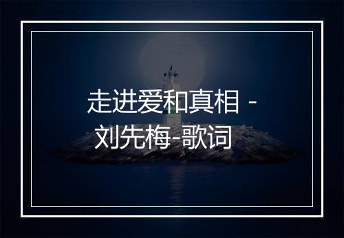 走进爱和真相 - 刘先梅-歌词