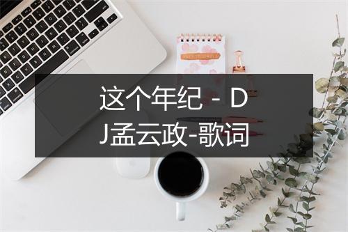 这个年纪 - DJ孟云政-歌词