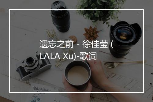 遗忘之前 - 徐佳莹 (LALA Xu)-歌词