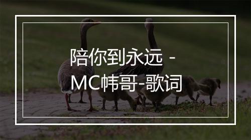 陪你到永远 - MC帏哥-歌词