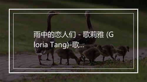 雨中的恋人们 - 歌莉雅 (Gloria Tang)-歌词