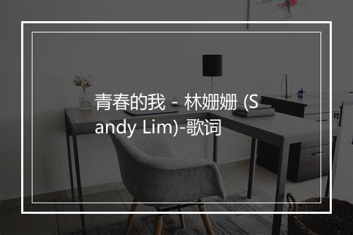 青春的我 - 林姗姗 (Sandy Lim)-歌词