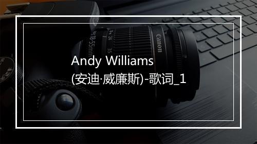 Andy Williams (安迪·威廉斯)-歌词_1