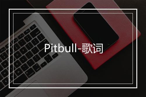 Pitbull-歌词