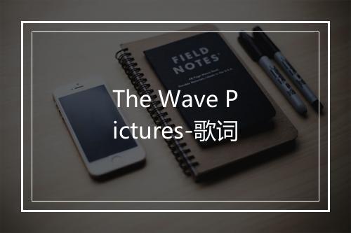 The Wave Pictures-歌词