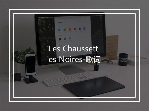 Les Chaussettes Noires-歌词