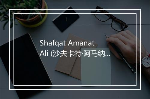 Shafqat Amanat Ali (沙夫卡特·阿马纳特·阿里)-歌词