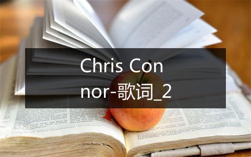 Chris Connor-歌词_2