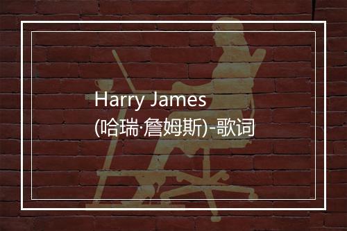 Harry James (哈瑞·詹姆斯)-歌词