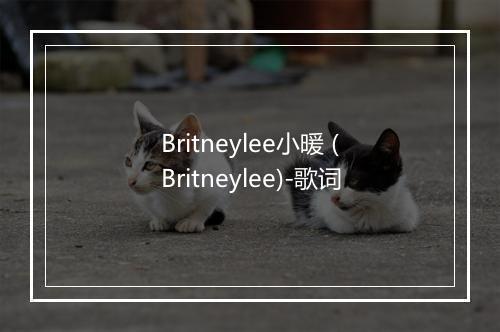 Britneylee小暖 (Britneylee)-歌词