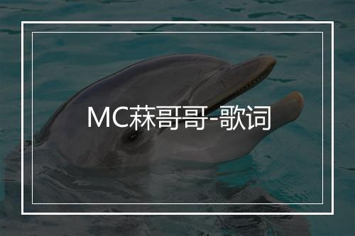 MC菻哥哥-歌词