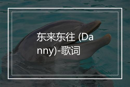 东来东往 (Danny)-歌词