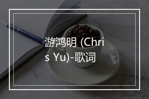 游鸿明 (Chris Yu)-歌词